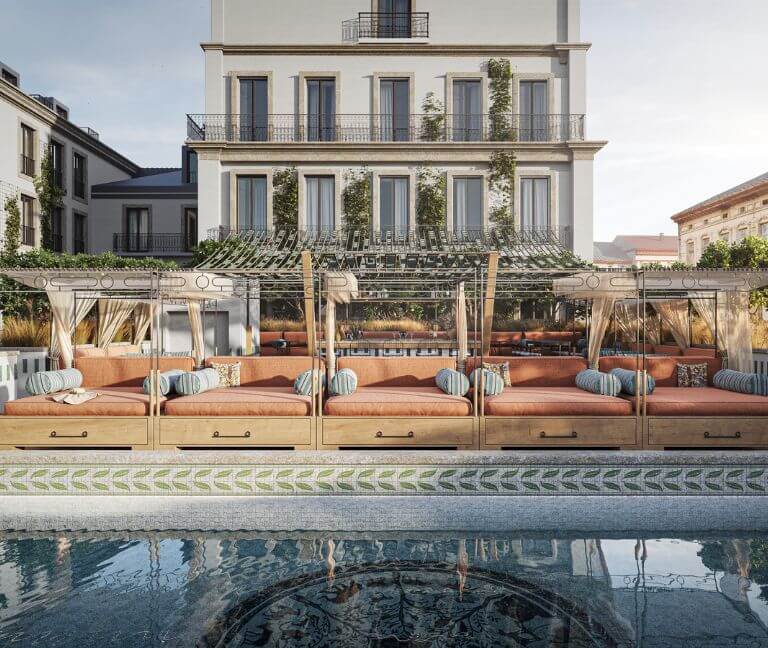 Ando Living Alfama em Lisboa, projeto residencial exclusivo no coração histórico da cidade.